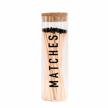 Load image into Gallery viewer, Extra Long Black Hearth Matches