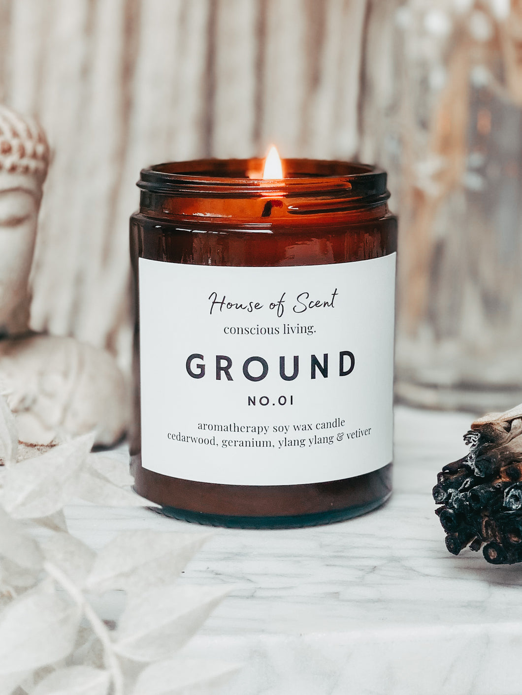 Ground - cedarwood & geranium