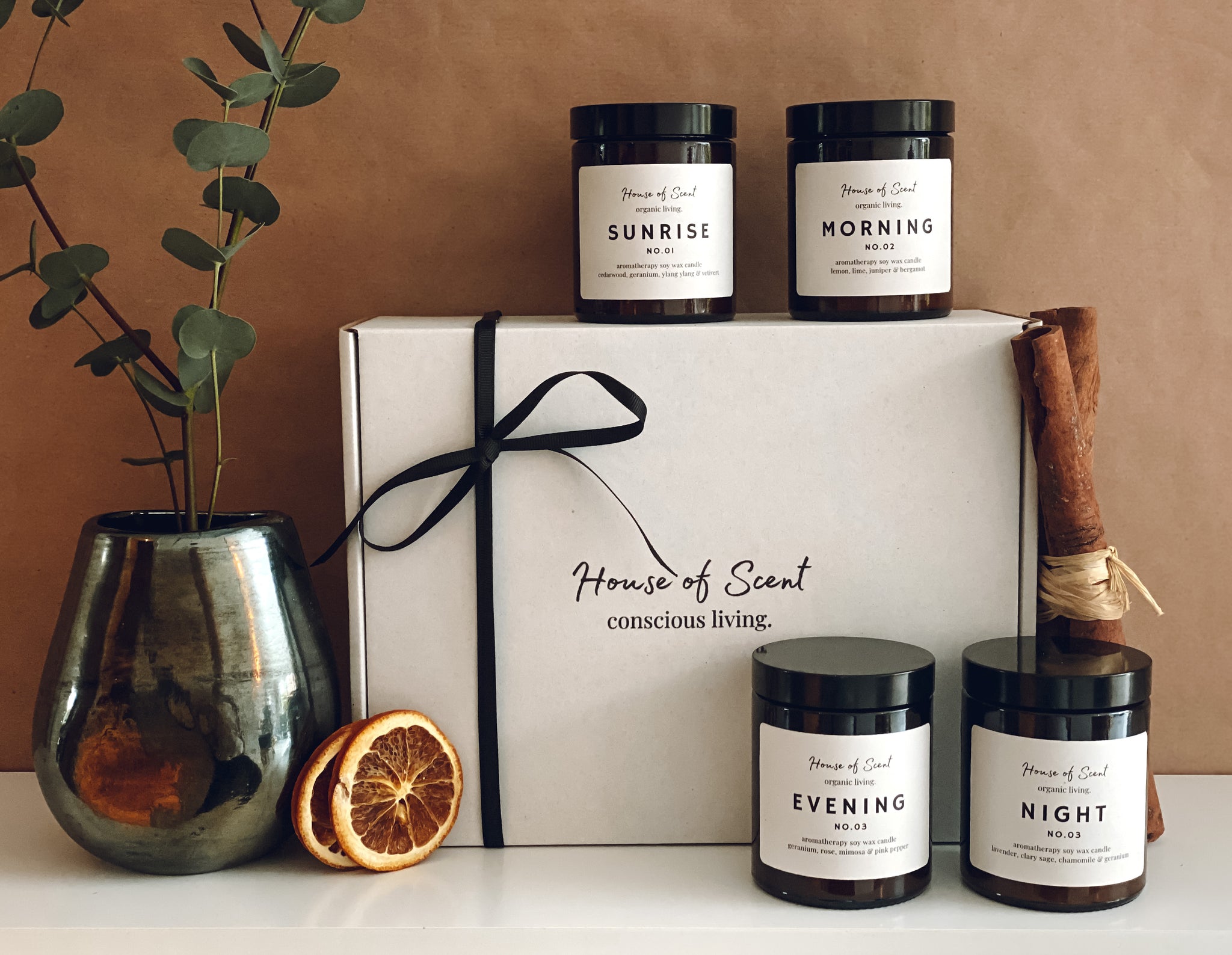 Ultimate 4 Soy Wax Candle Gift Set House of Scent