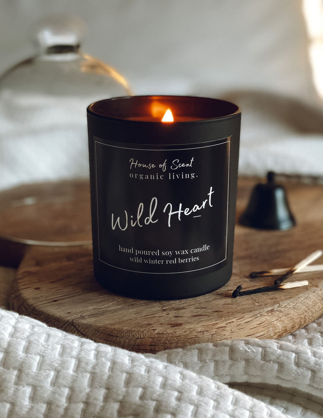 Wild Heart - wild red berries