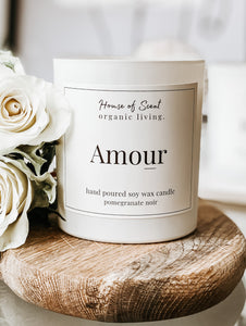 Amour - amber, pomegranate and rose