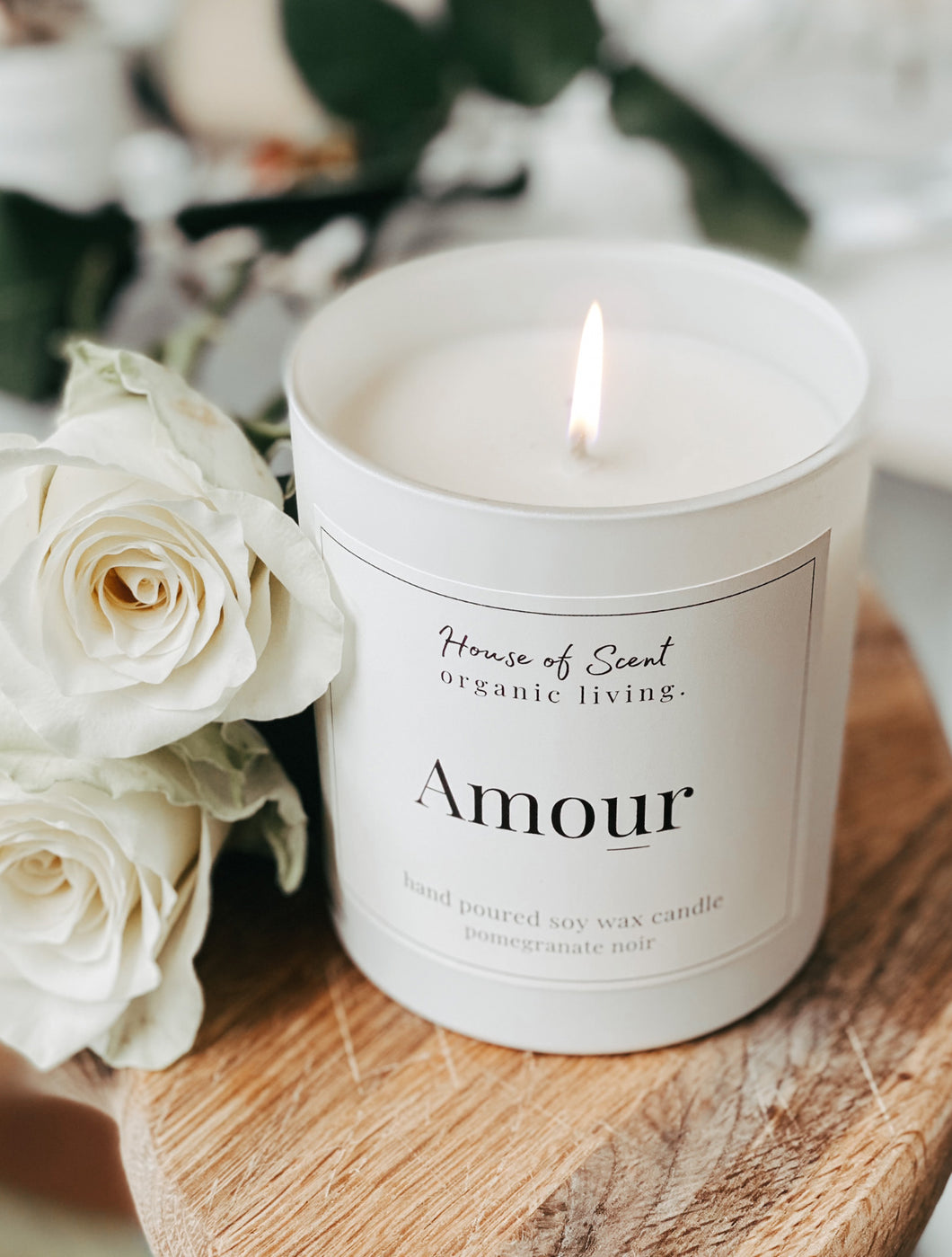 Amour - amber, pomegranate and rose